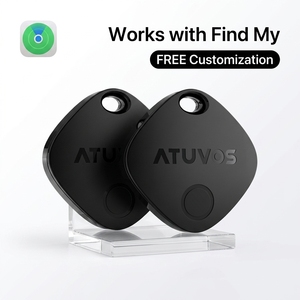ATUVOS Custom Programmable NFC FindMy Air-Tag Tracker IOS IP67 MFI Certified Wholesale Price Personal Use Smart GPS Locator