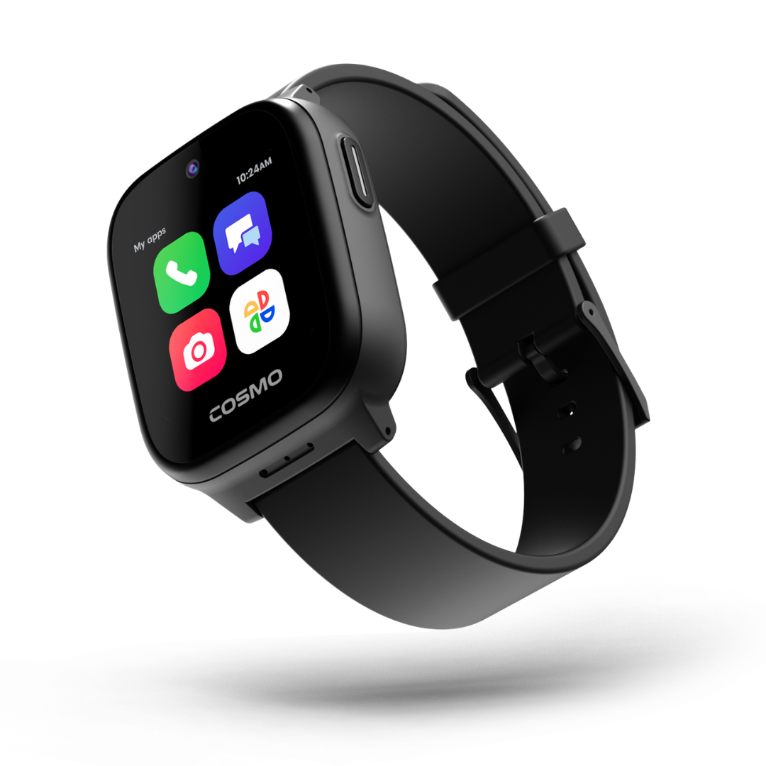 Exploded engineering view of 9H Tempered Glass Screen Protector layers for smartwatches