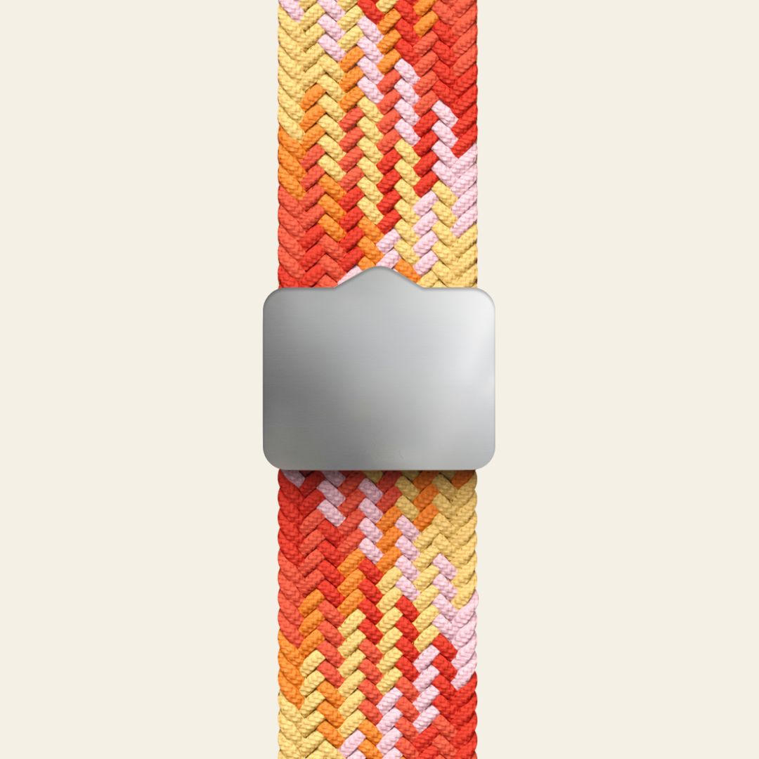 Stretch-Fit Braided Elastic Kids Smartwatch Band