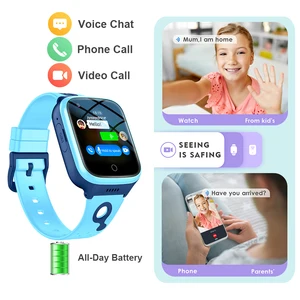 Long Battery Life 4G Kids Smart Watch With SOS Button