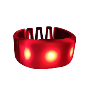 Radio Activated Control RGB LED Light up Wrist Band