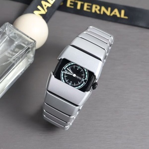 Retro High-End Trendy Electronic Watch Digital Display Y2K Minimalist